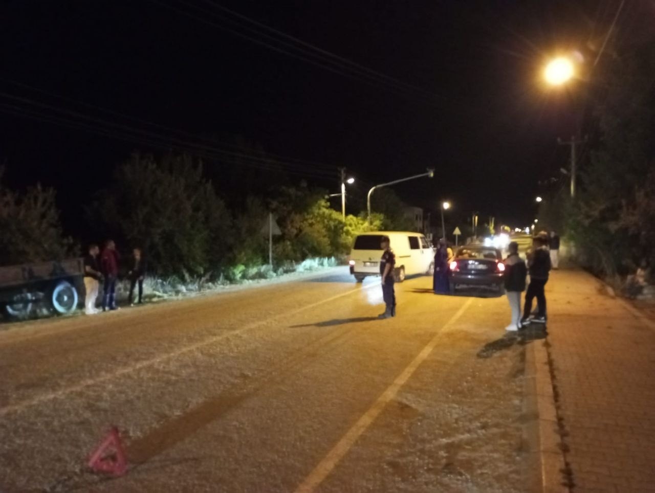 Isparta'da otomobil yayalara çarptı: 1 ölü, 1 yaralı