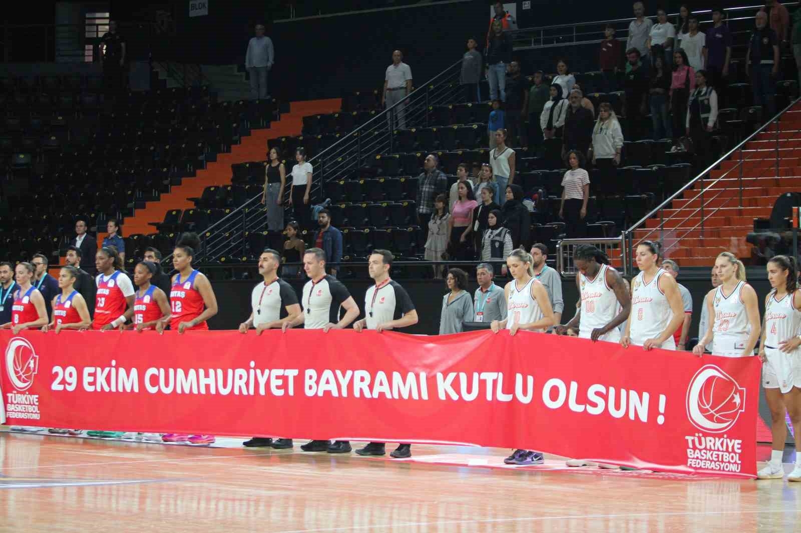 Kadınlar Basketbol Süper Ligi: ÇBK Mersin: 74 - BOTAŞ: 79