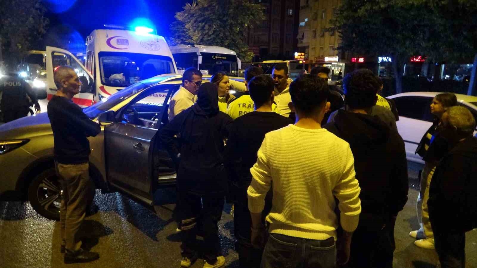 Kazayı burunları bile kanamadan atlattılar