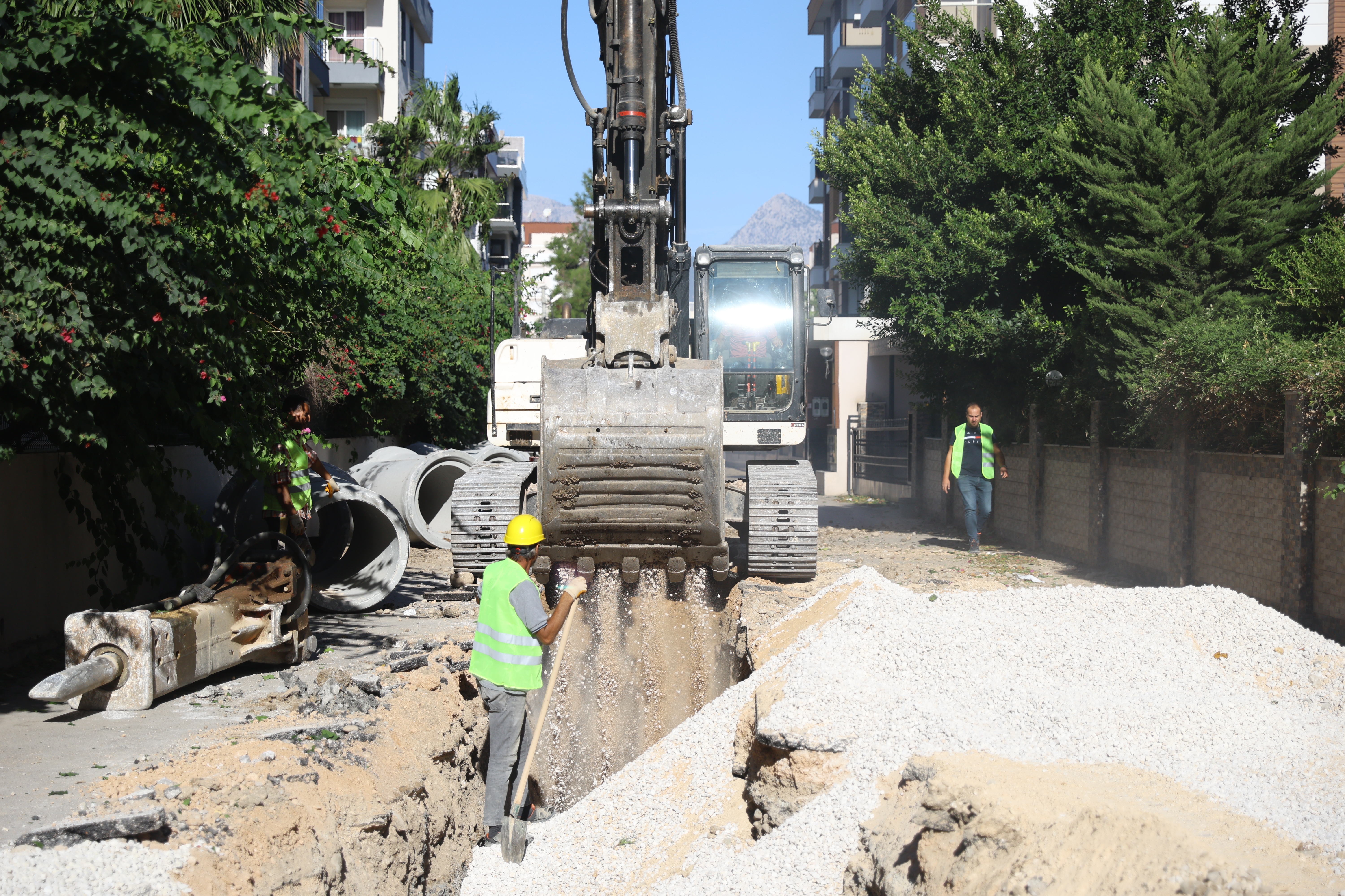 Liman Mahallesi'ne yeni yağmur suyu hattı