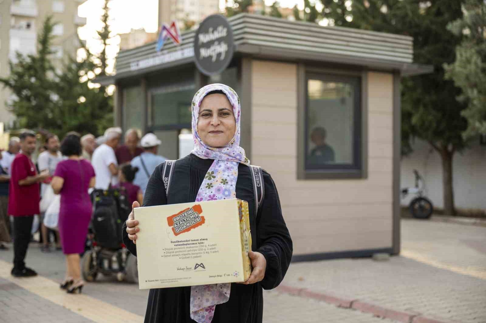 Mersin'de fenilketonüri hastalarına gıda desteği
