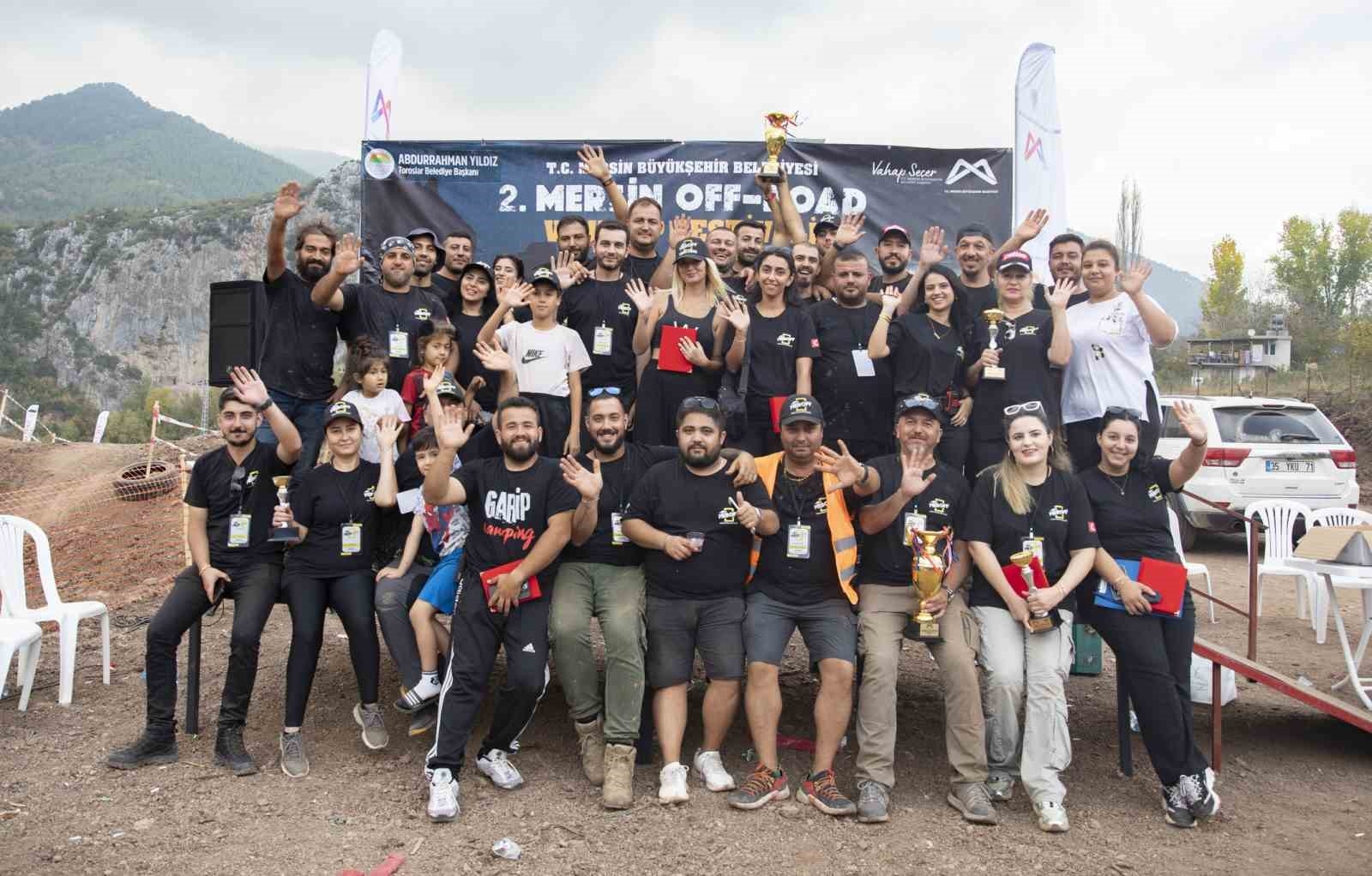 Mersin'de 'Off-Road ve Kamp Festivali' gerçekleştirildi
