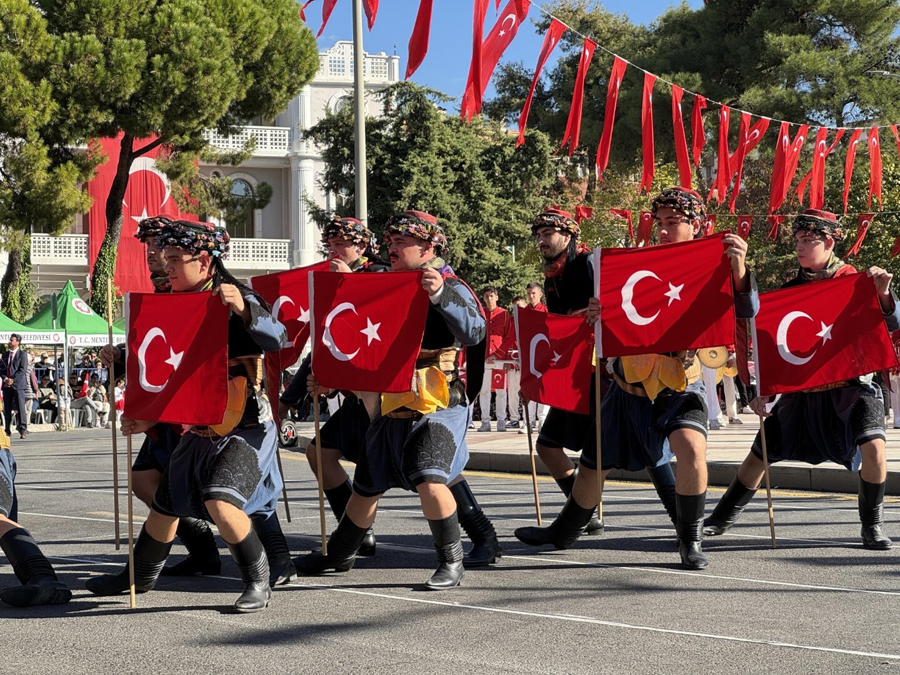 Muğla'da 29 Ekim kutlaması