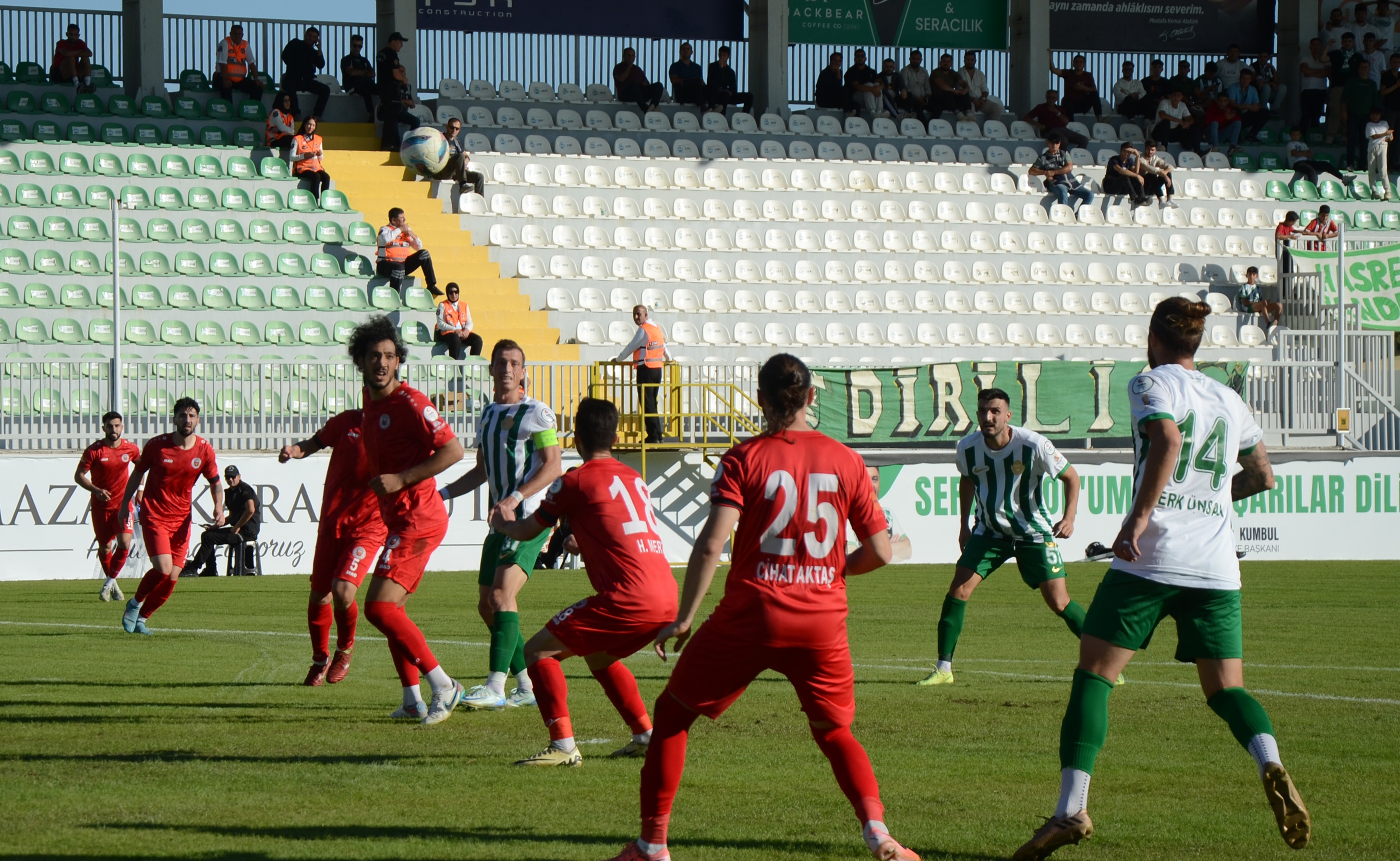 Serik Belediyespor, 3 puanı 3 golle aldı