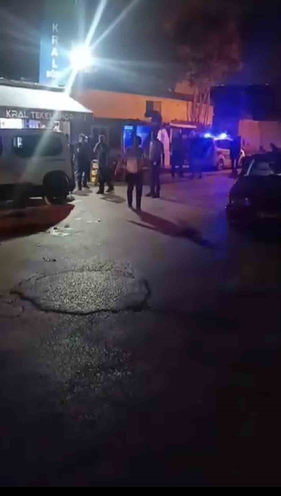 Tarsus'ta silahlı kavga: 2 yaralı