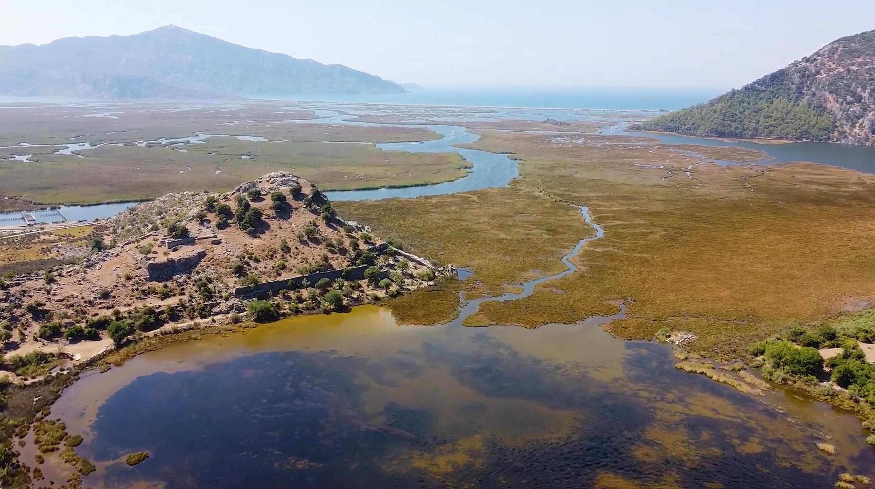 3 bin yıllık liman kenti 'Kaunos'