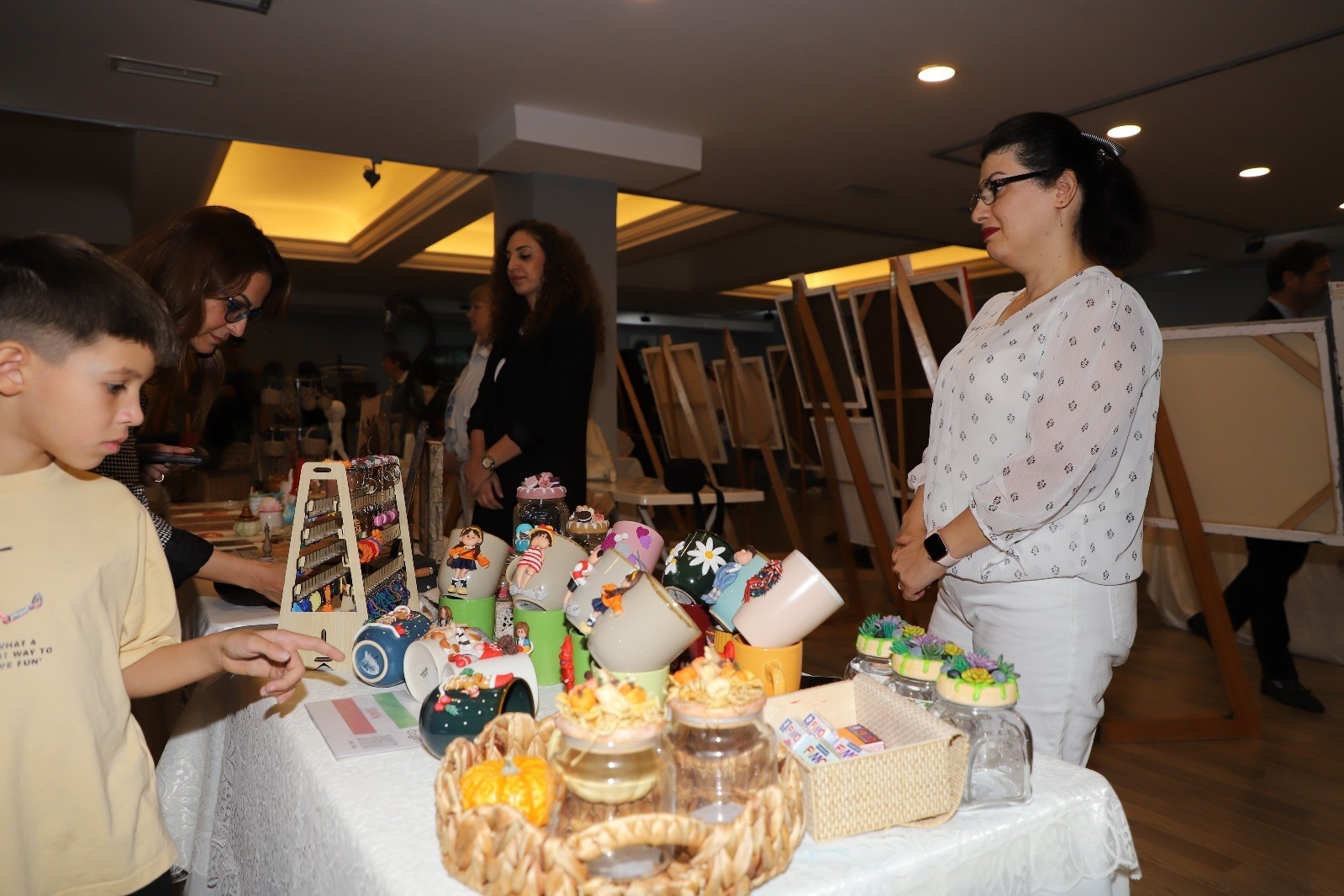 9. Alanya Uluslararası Sanat Sergisi açıldı