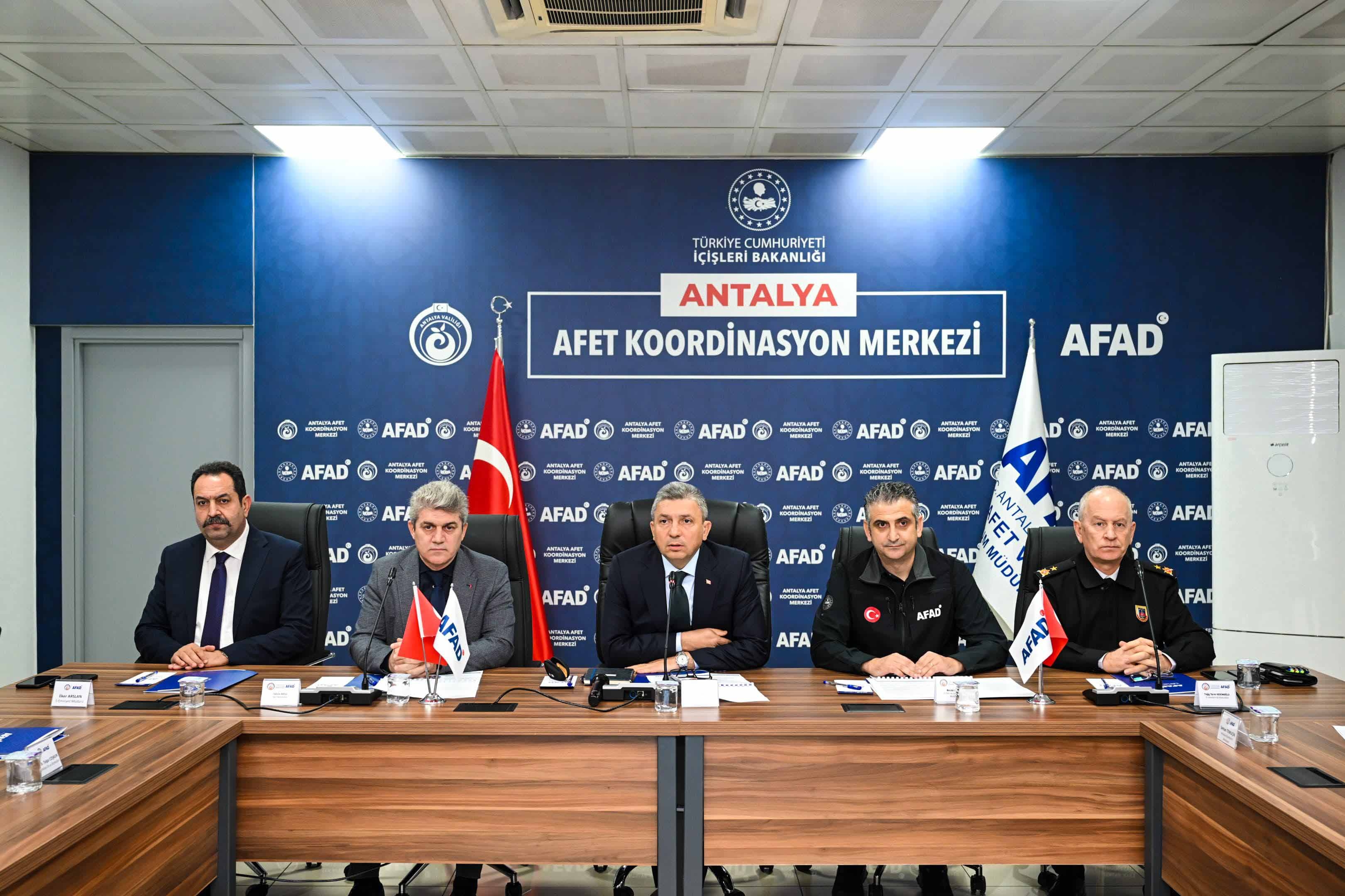 Afet ve Acil Durum Koordinasyon Kurulu toplandı