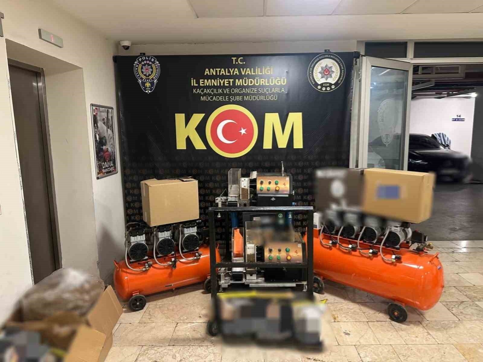 Antalya'da son 1 haftada 16 şüpheli tutuklandı