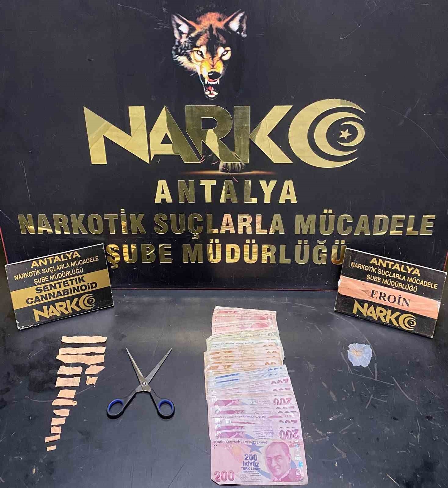 Antalya'da zehir tacirlerine darbe: Son 1 haftada 19 tutuklama