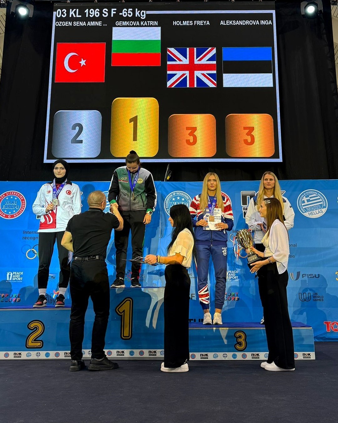 Antalyasporlu Sena, Avrupa ikincisi