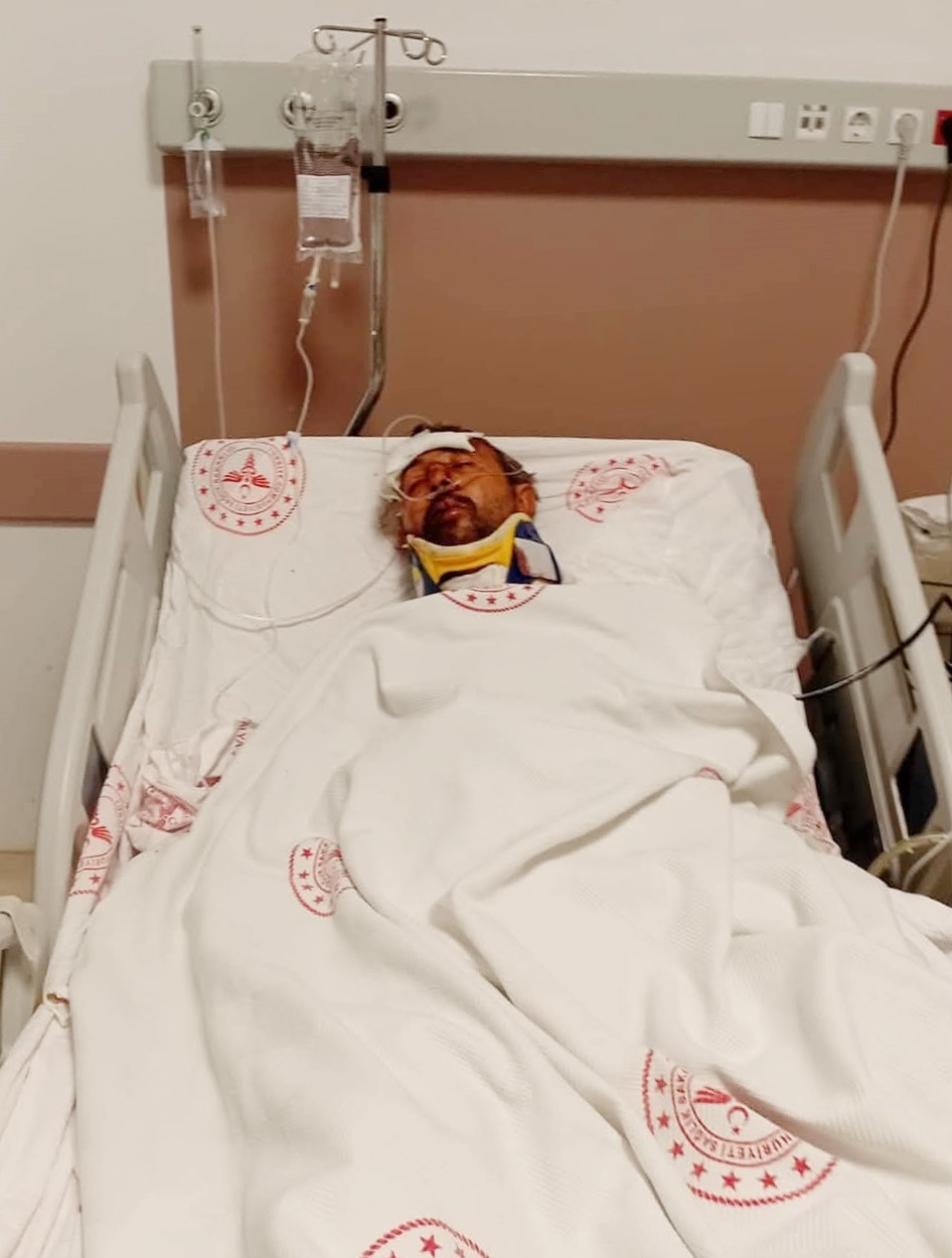 Babasının hayatını kaybettiği kavşakta kaza yapmıştı, hayati tehlikeyi atlattı