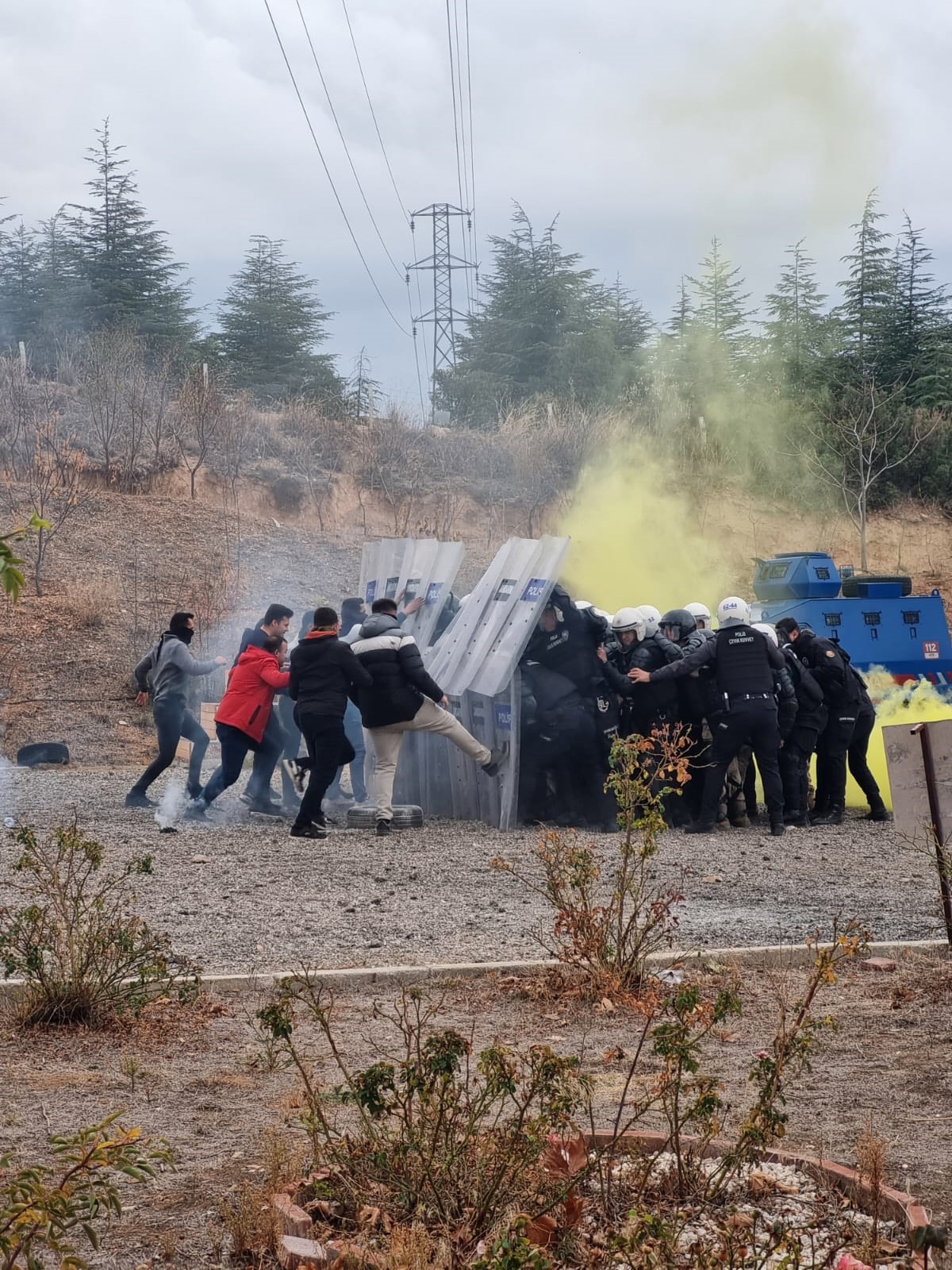 Isparta'da 'Toplumsal Olaylara Müdahale' tatbikatı