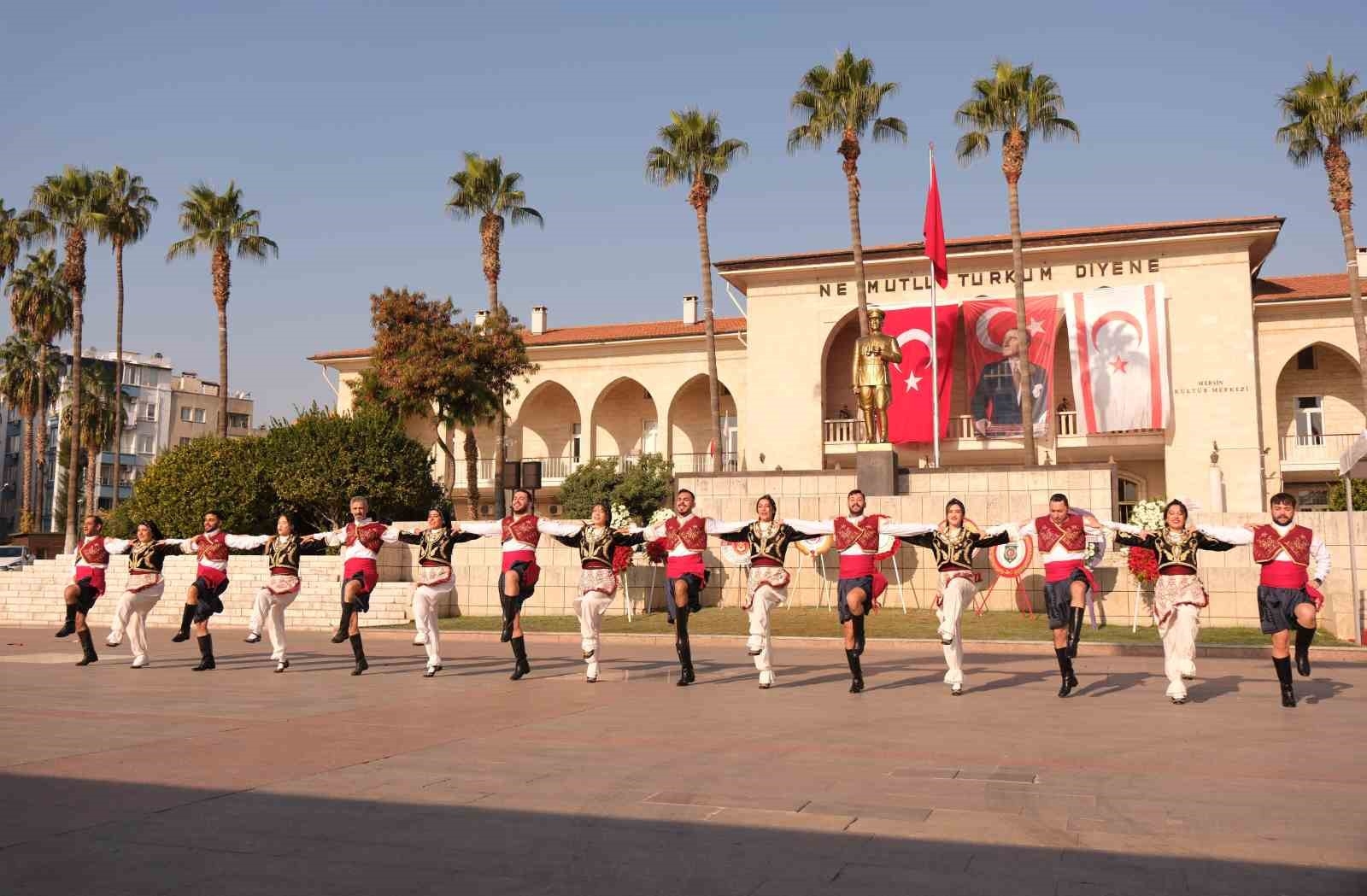 KKTC'nin kuruluşunun 41. yıl dönümü Mersin'de törenle kutlandı