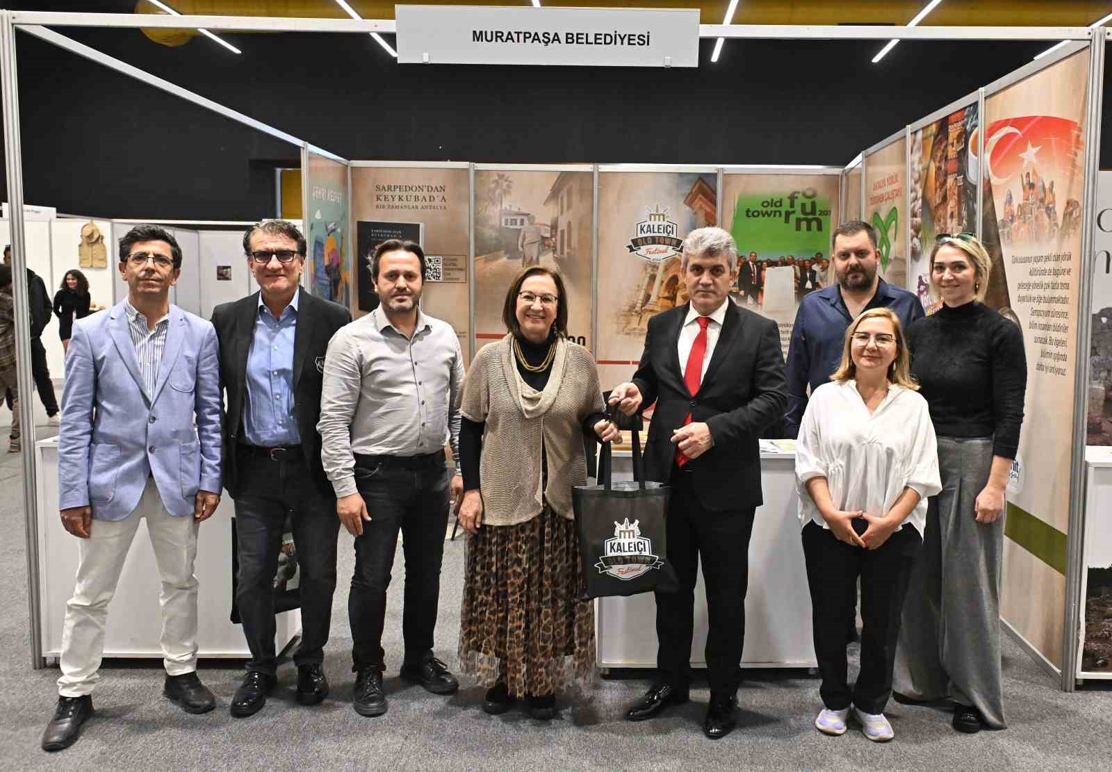 Muratpaşa, arkeoloji fuarında