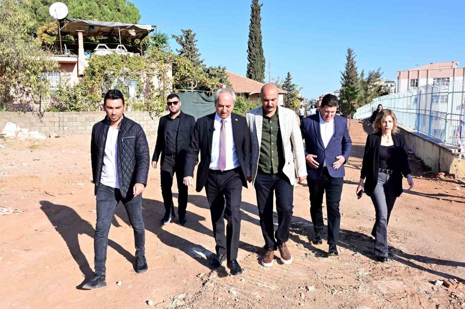 Şelale Mahallesi Koca Dere'de imar yolları açıldı