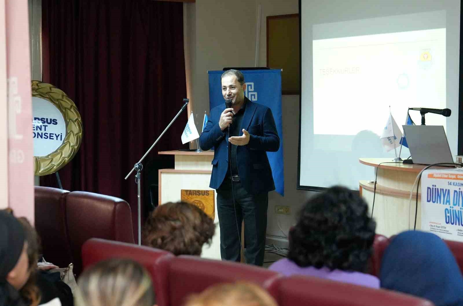 Tarsus Belediyesi diyabete dikkat çekti