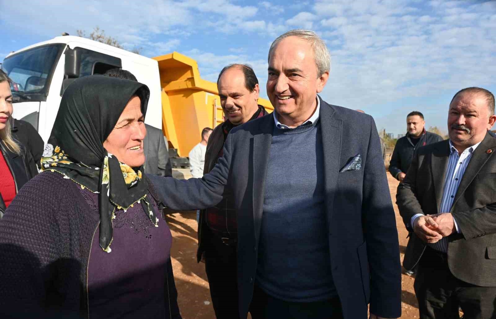 Kepez'den Duraliler'e yeni yol girişi
