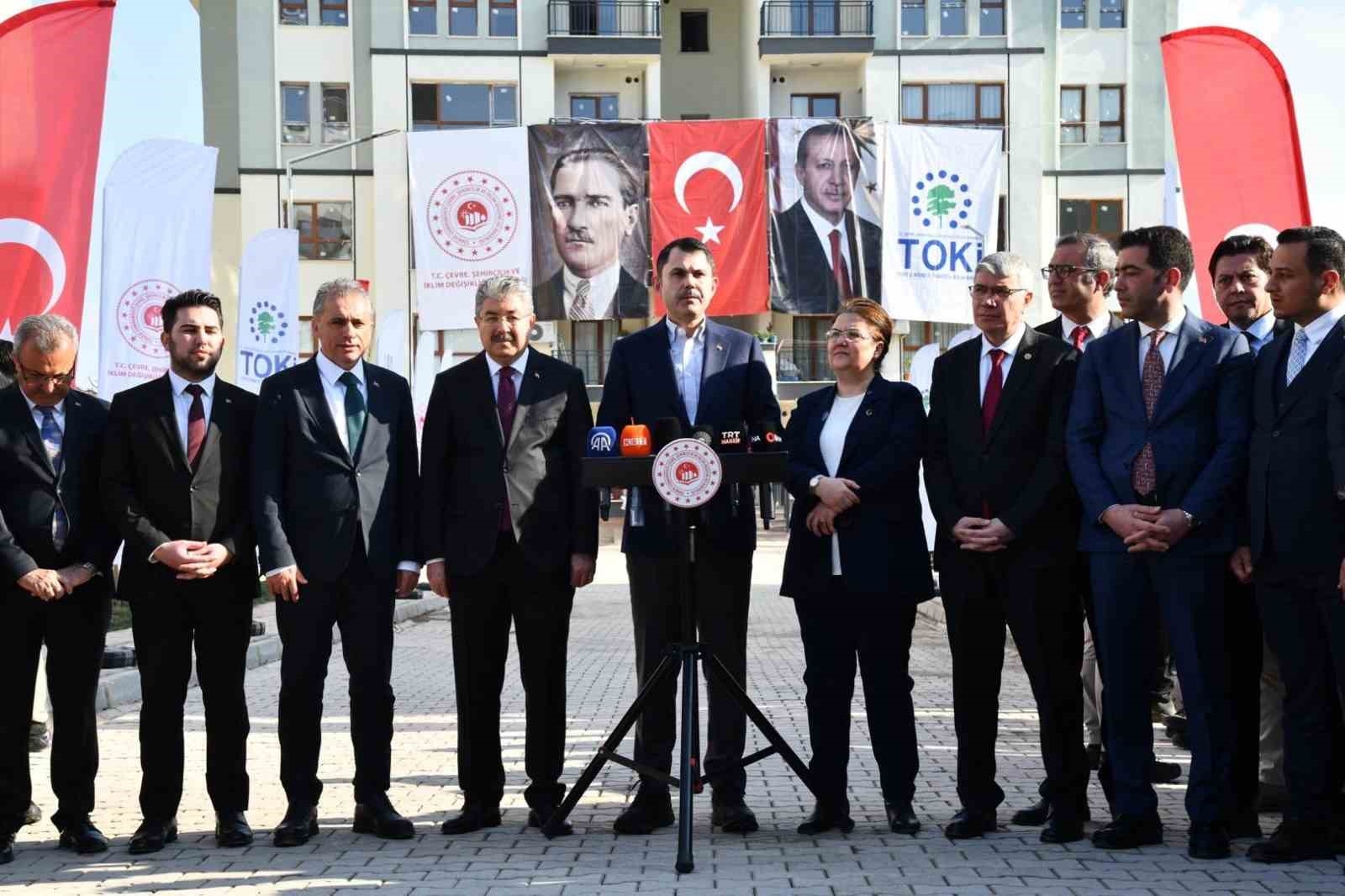 Bakan Kurum'dan Kentsel Dönüşüm Çağrısı
