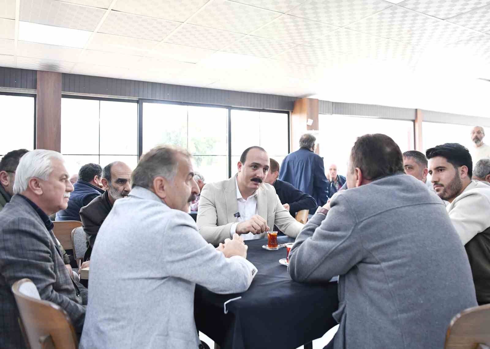Başkan Kotan, projelerini esnafla paylaştı