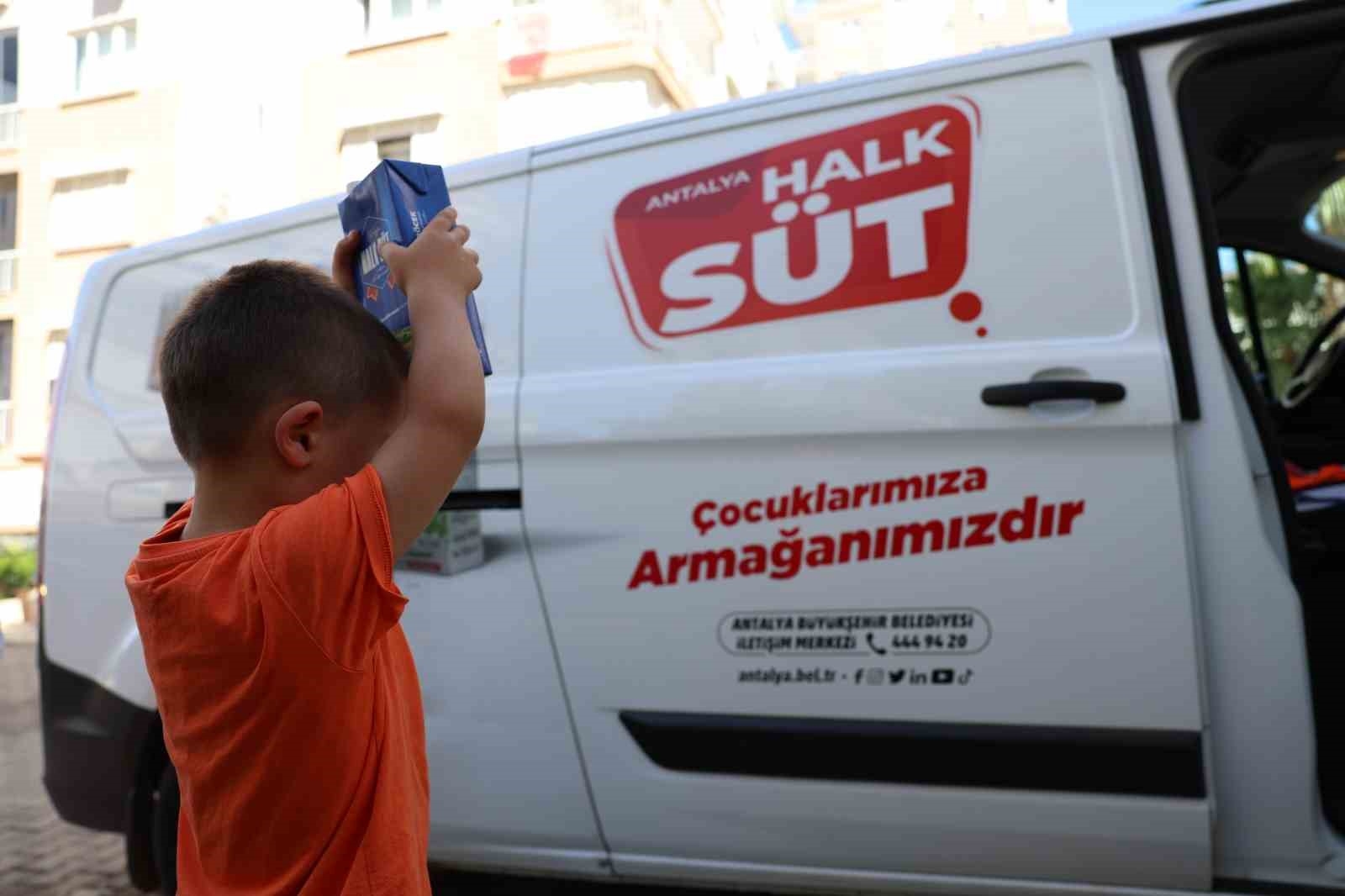 "Halk Süt" ve "Halk Mama" 2024 Antalyalı Çocukların Sağlıklı Büyümesine Katkıda Bulundu