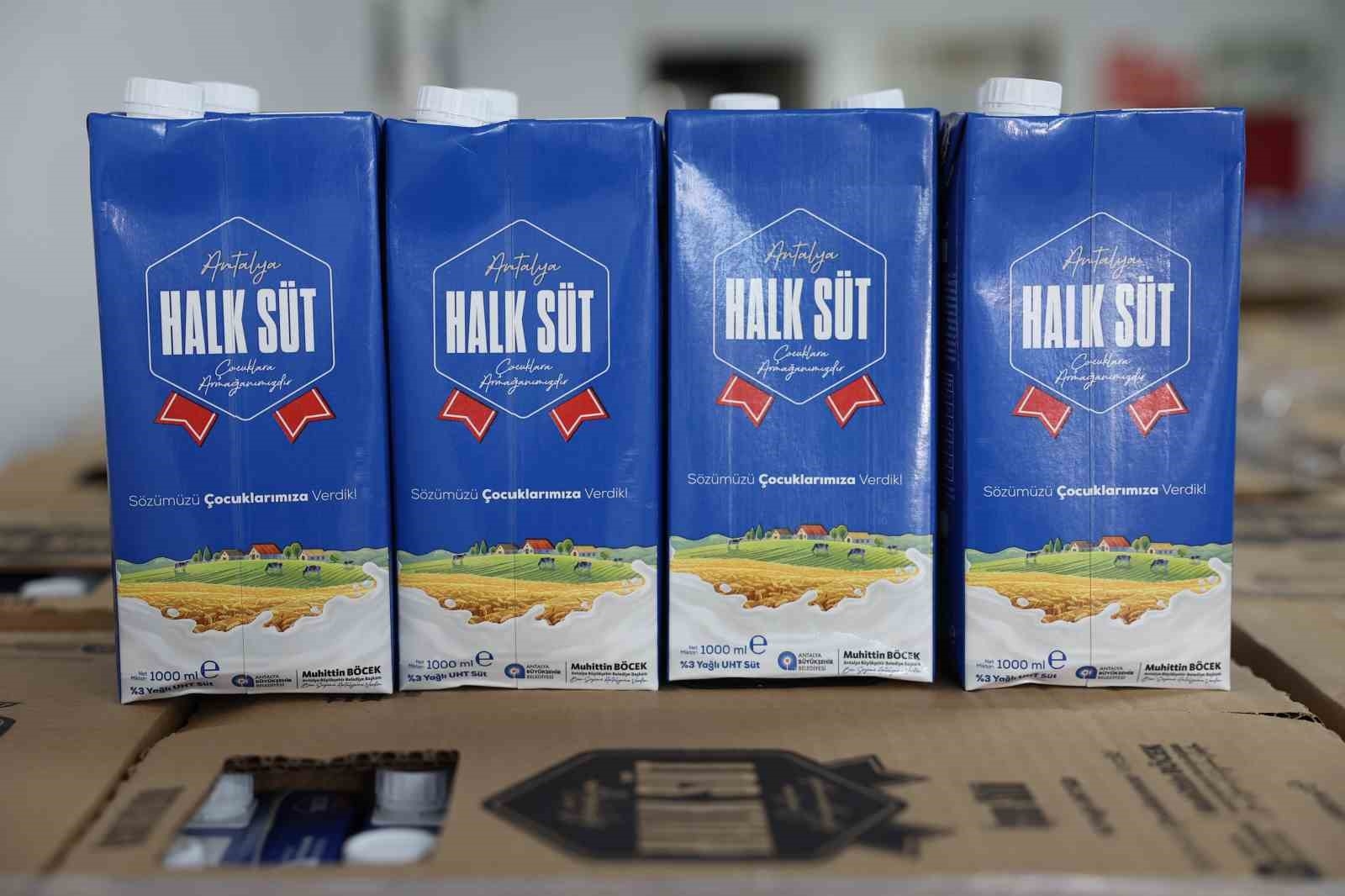 "Halk Süt" ve "Halk Mama" 2024 Antalyalı Çocukların Sağlıklı Büyümesine Katkıda Bulundu