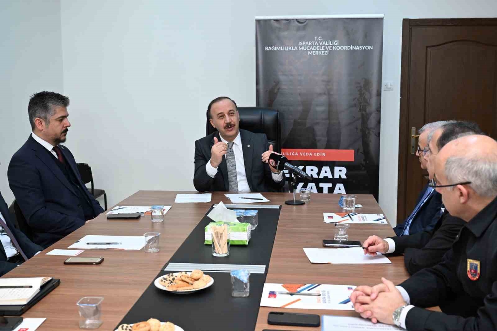 Isparta'da bağımlılıkla mücadelede yeni dönem: BAMKOM hizmete açıldı