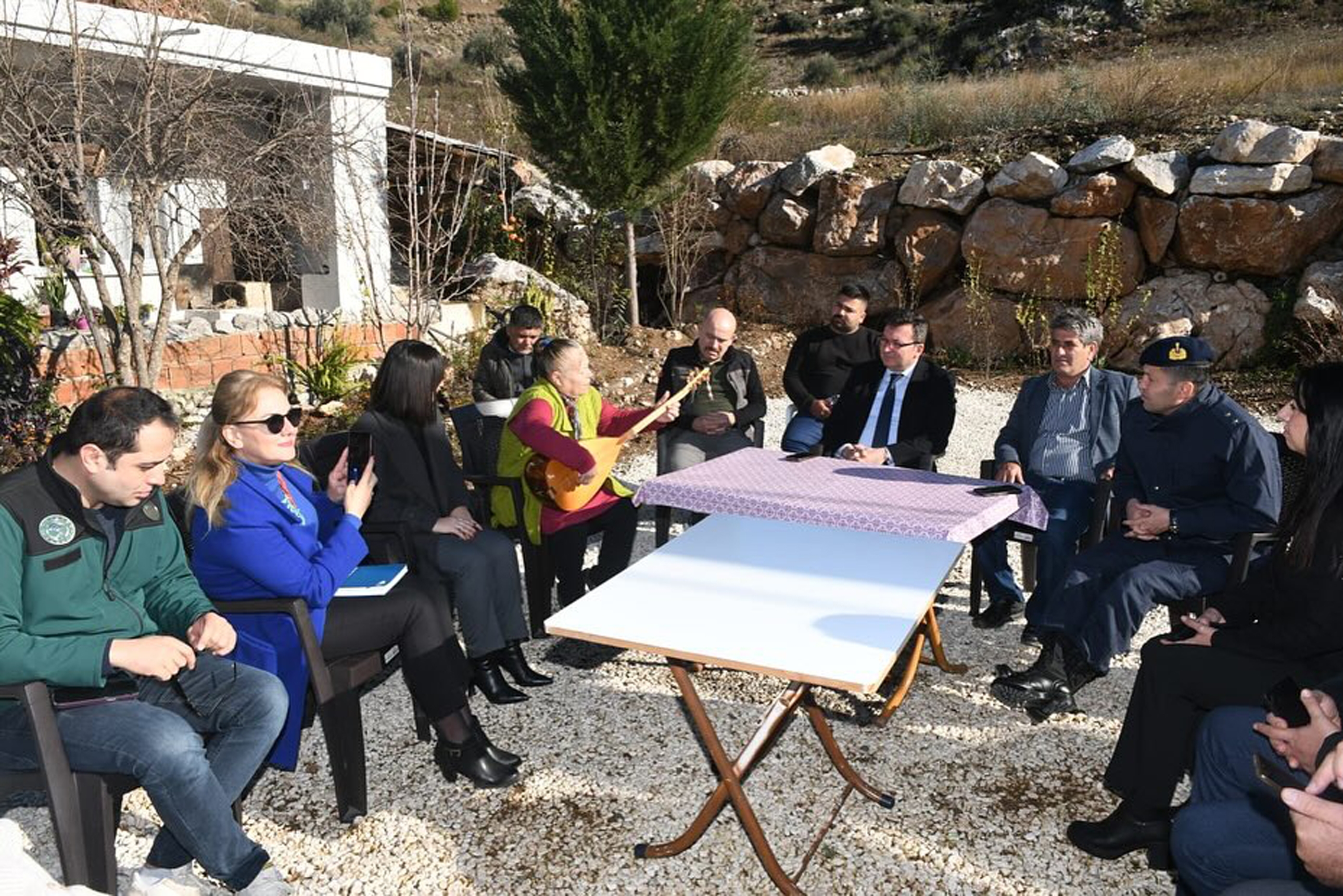 Kaymakam Şahin'den yeni yıl ziyaretleri
