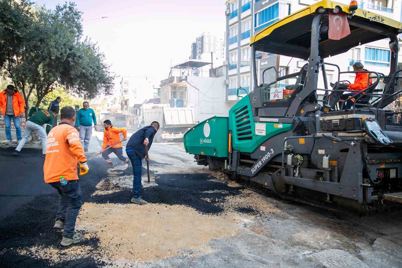 Mersin Büyükşehir Belediyesi, Toroslar'da 400 metrelik asfalt çalışmasını tamamladı