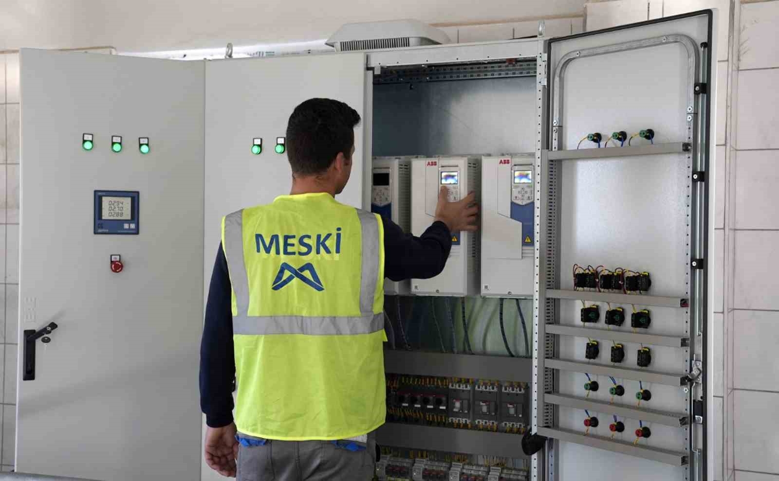 MESKİ, Mut Atık Su Arıtma Tesisi'nde çalışmalarını sürdürüyor