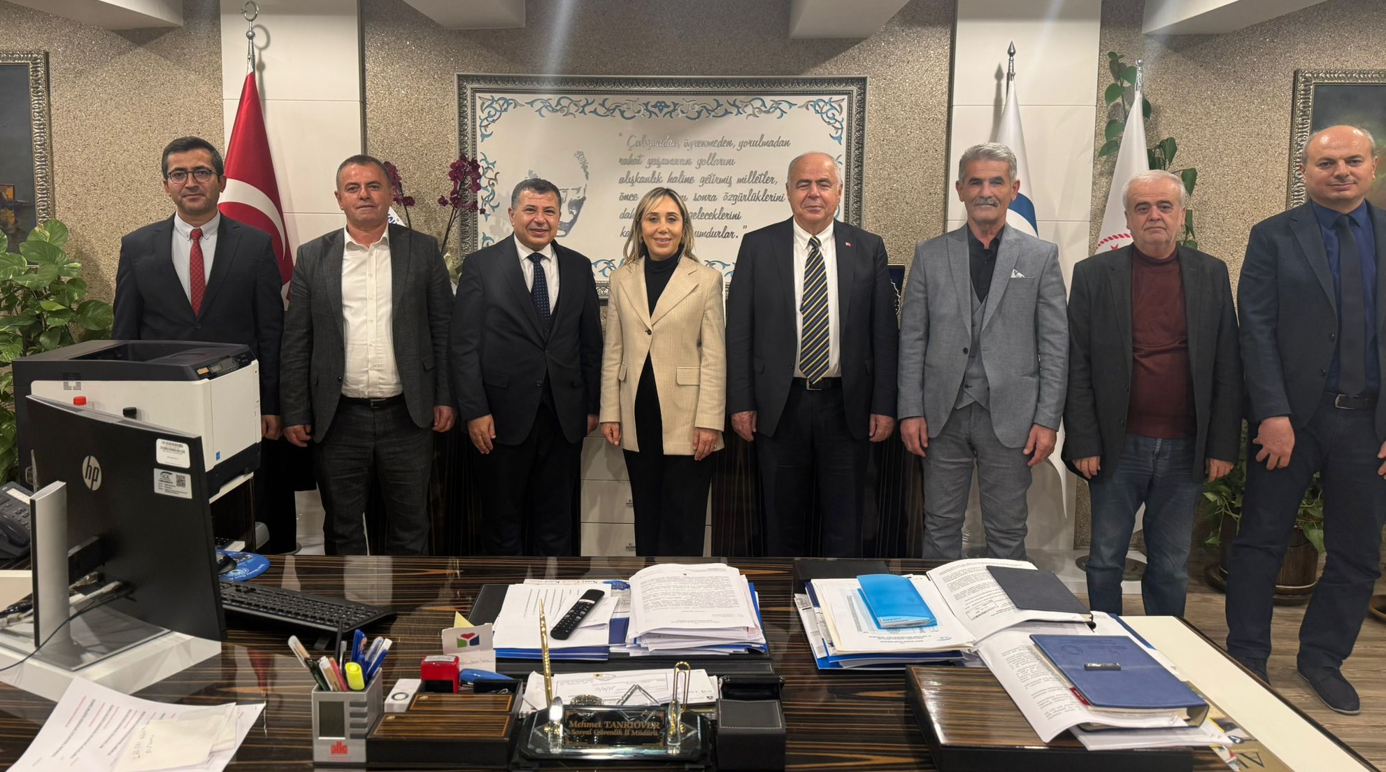 Milletvekili Çokal'dan, Tanrıöver'e ziyaret