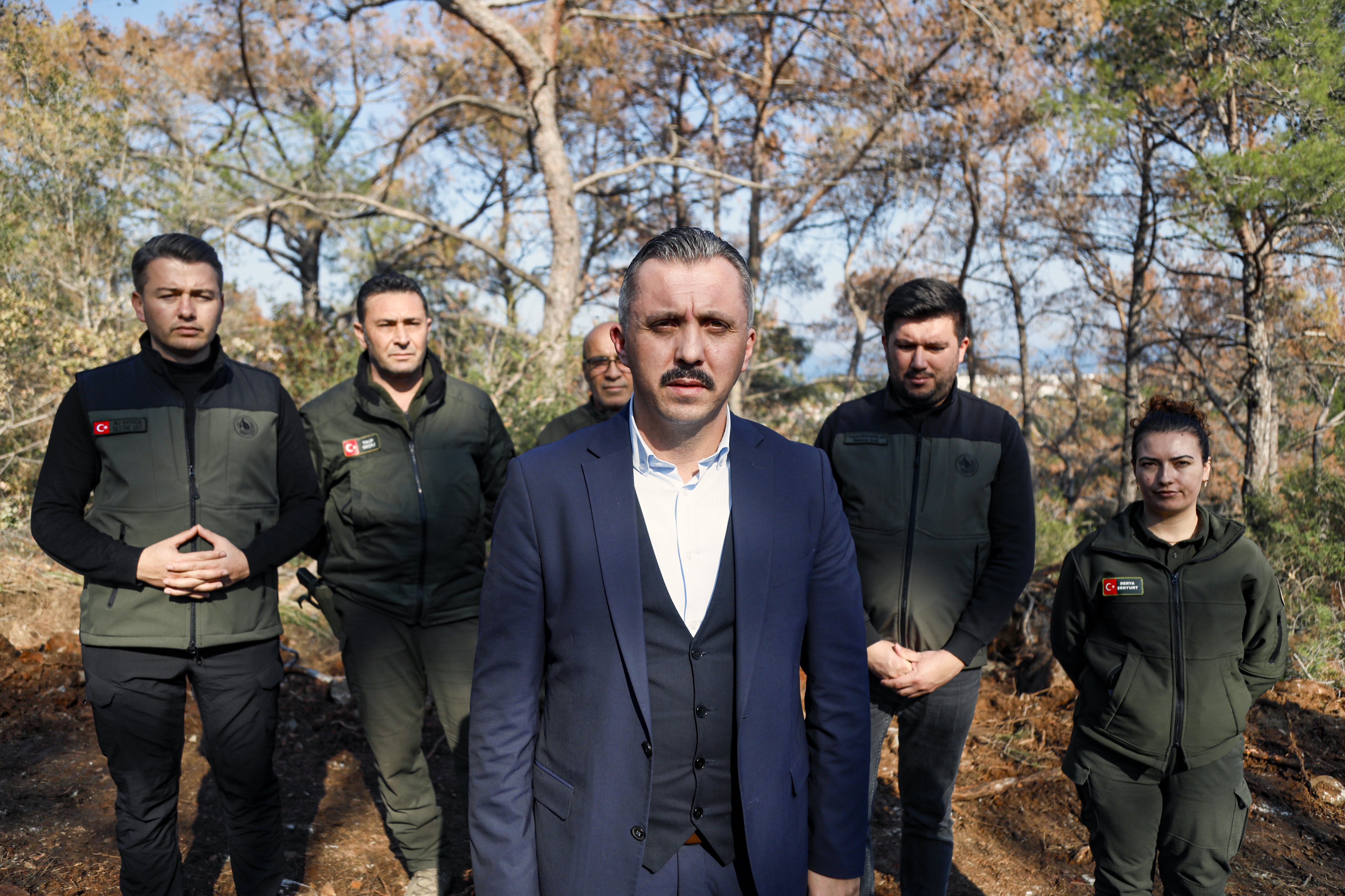 Antalya ormanlarında milimetrelik tehlike