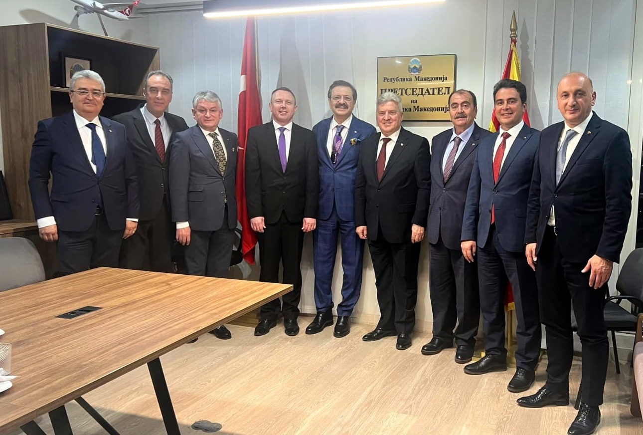 Burdur Heyetinden Kuzey Makedonya Temasları
