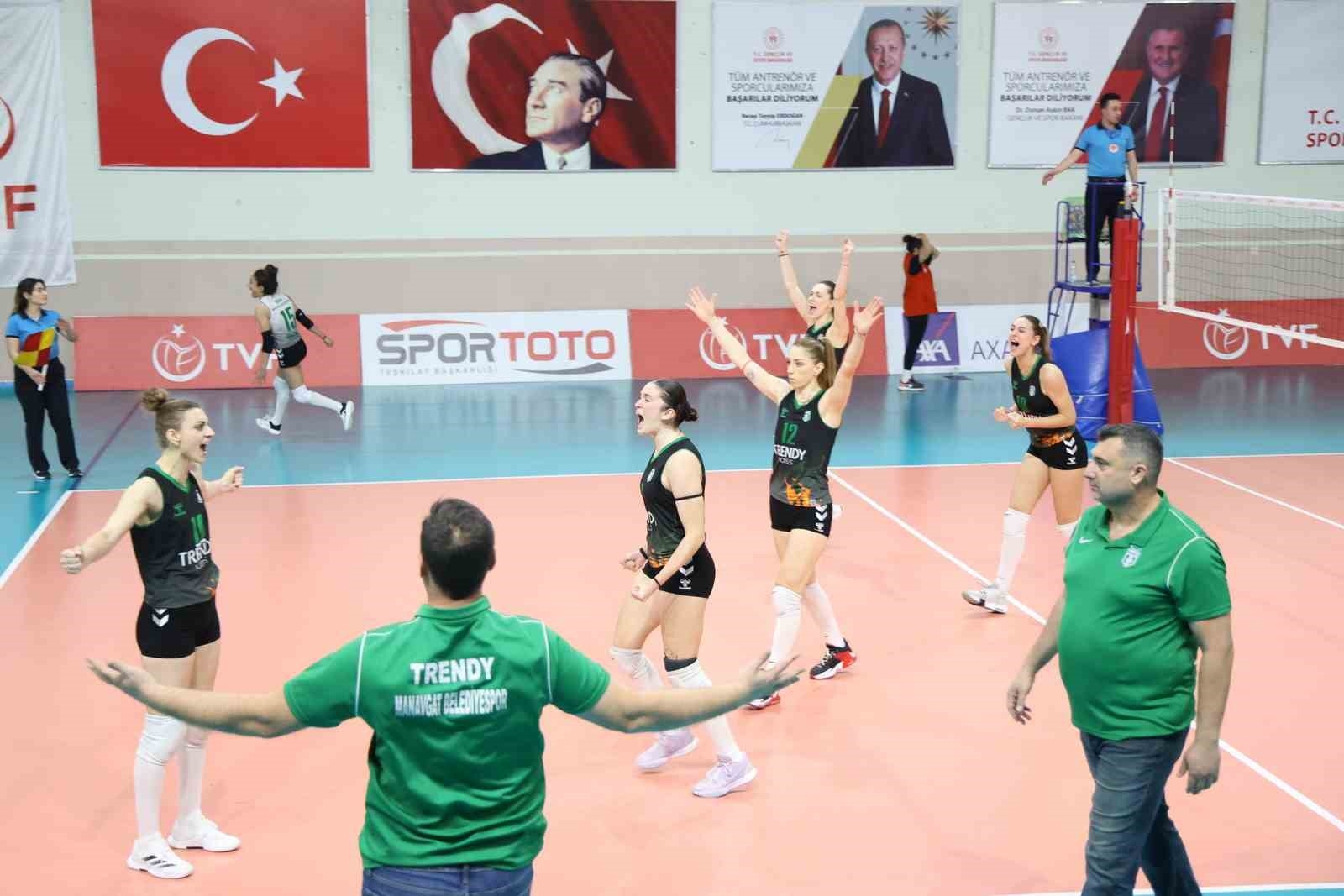 Manavgat Belediyespor, TVF Kadınlar 2. Lig final grubunda