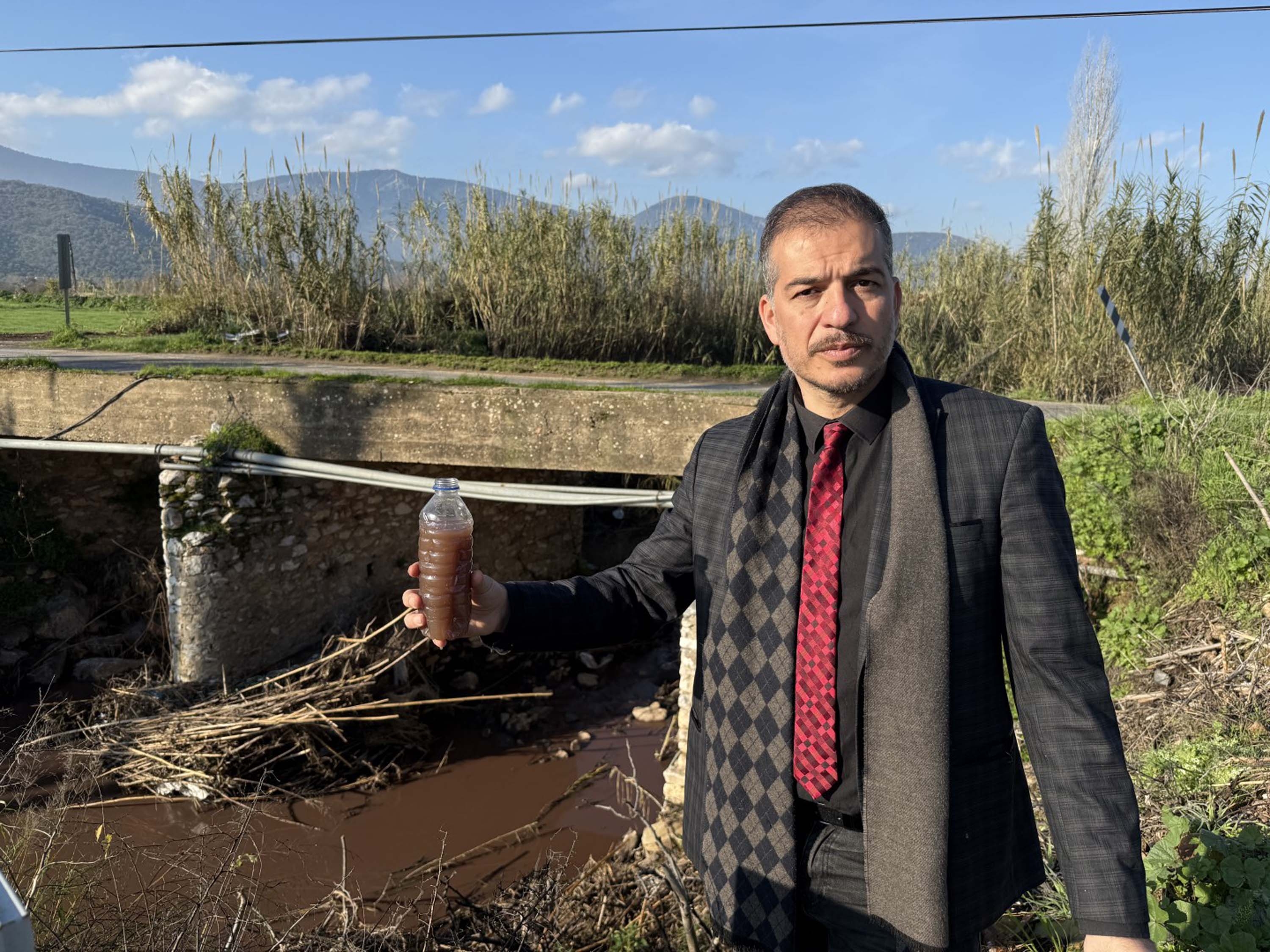 Su Seviyesi Artan Bafa Gölü'nde Kirlilik Azalmadı; Bazı Bölümleri Kızıla Büründü
