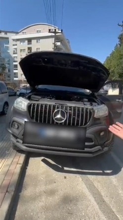Alanya'da çakarlı araca 138 bin TL ceza