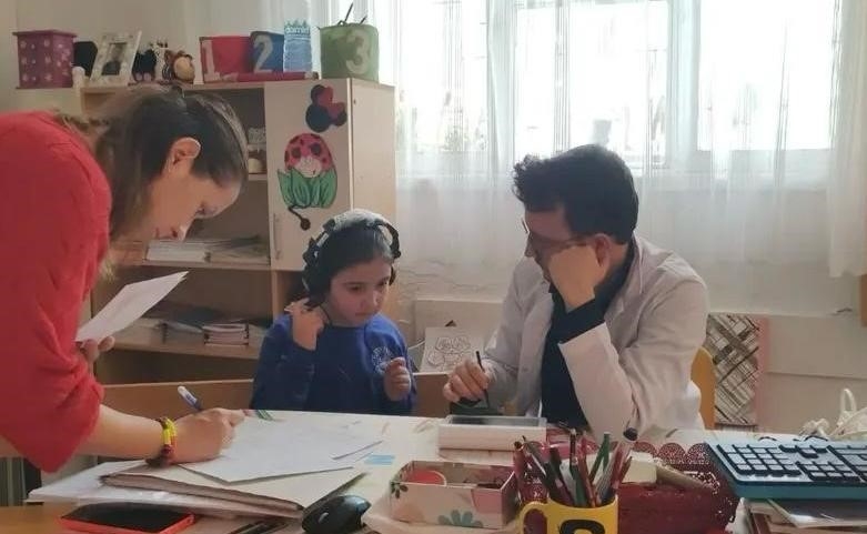Bozyazı'da öğrencilere işitme ve tarama testi yapıldı