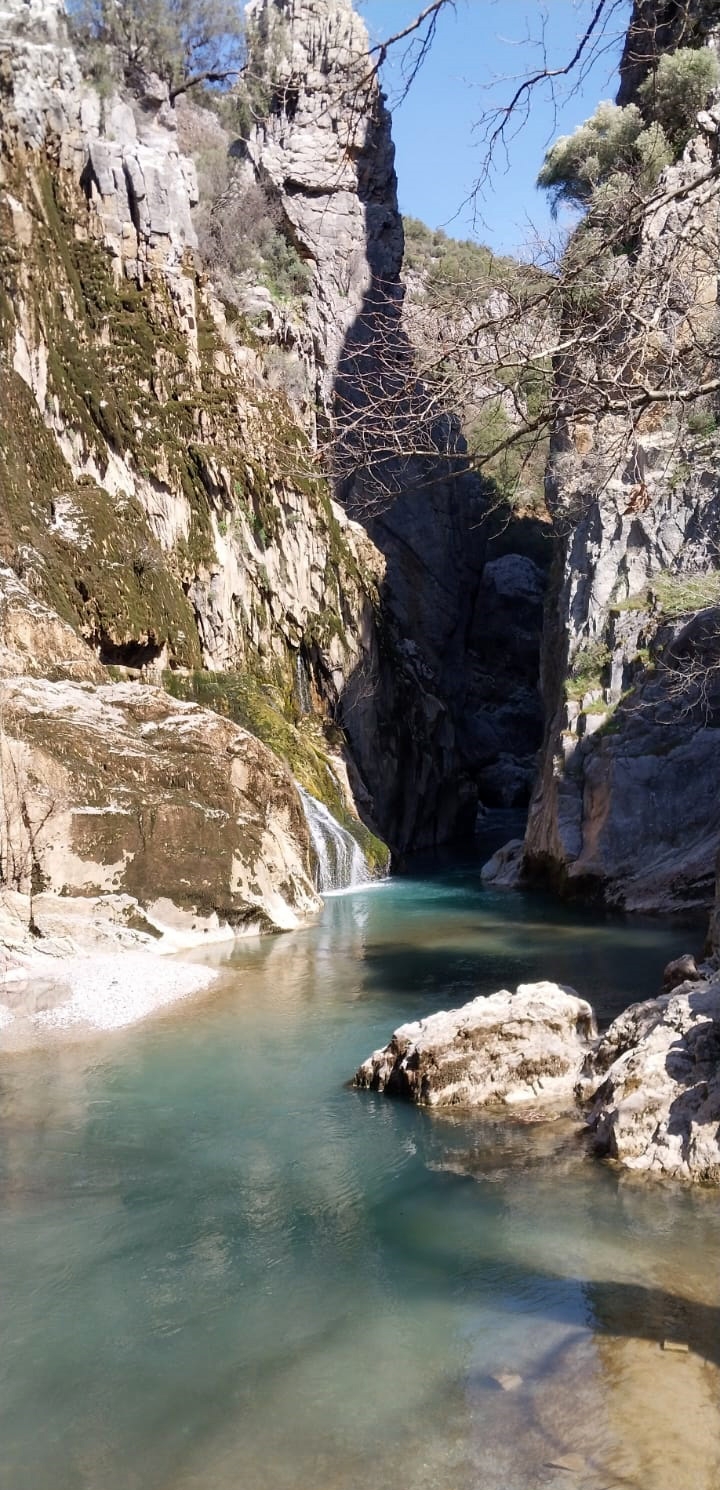 Doğa harikası şelale susuz kaldı