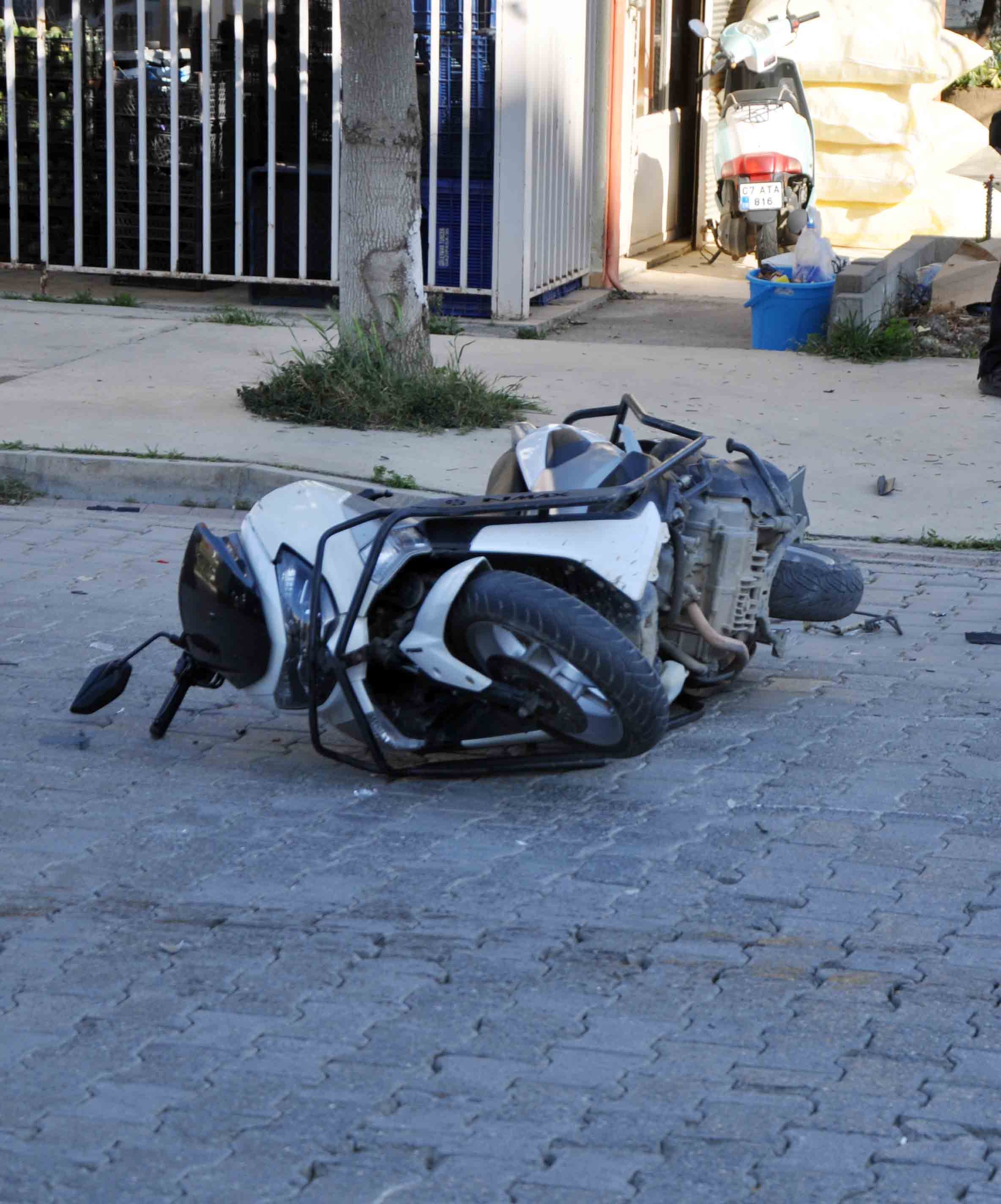 Gazipaşa'da kaza: 1 yaralı
