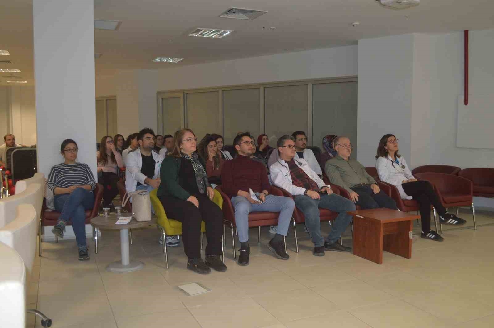 MEAH'ta pulmoner rehabilitasyon temelleri eğitimi verildi