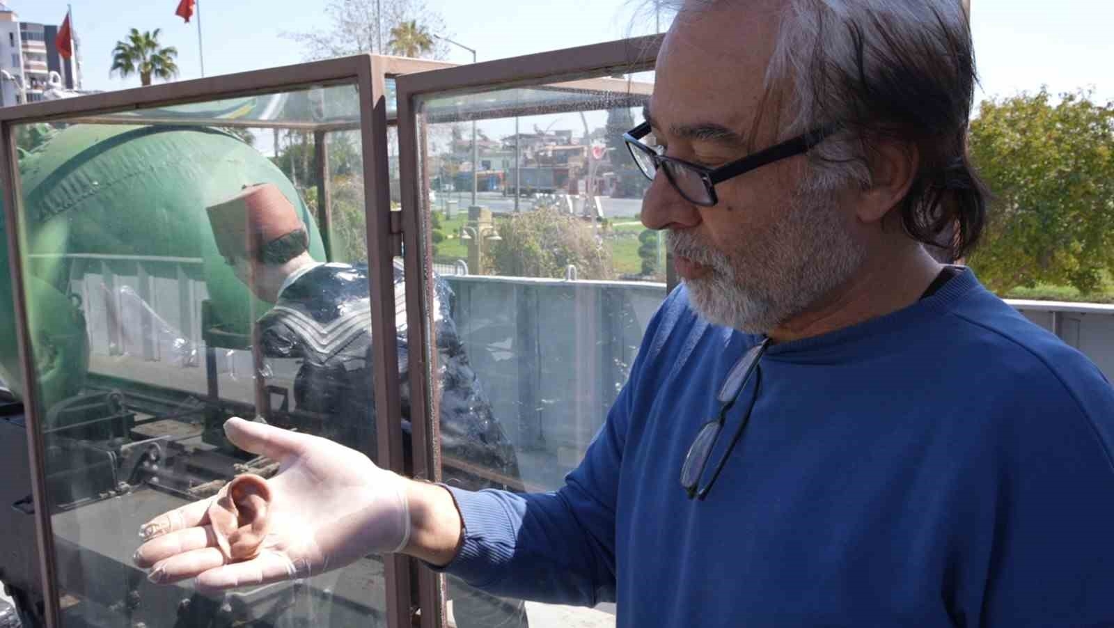 Nusret Mayın Gemisinde bakım çalışması