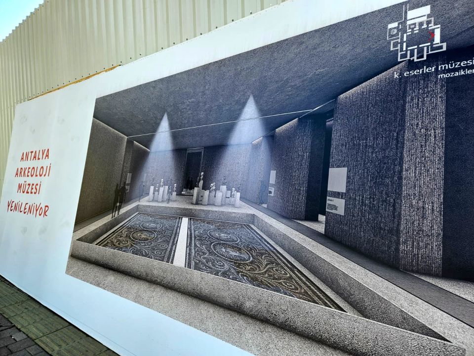 53 yıllık Antalya Arkeoloji Müzesi tarihe karıştı