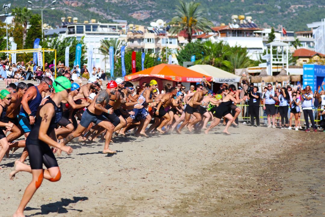34'üncü Alanya Triatlonu başladı