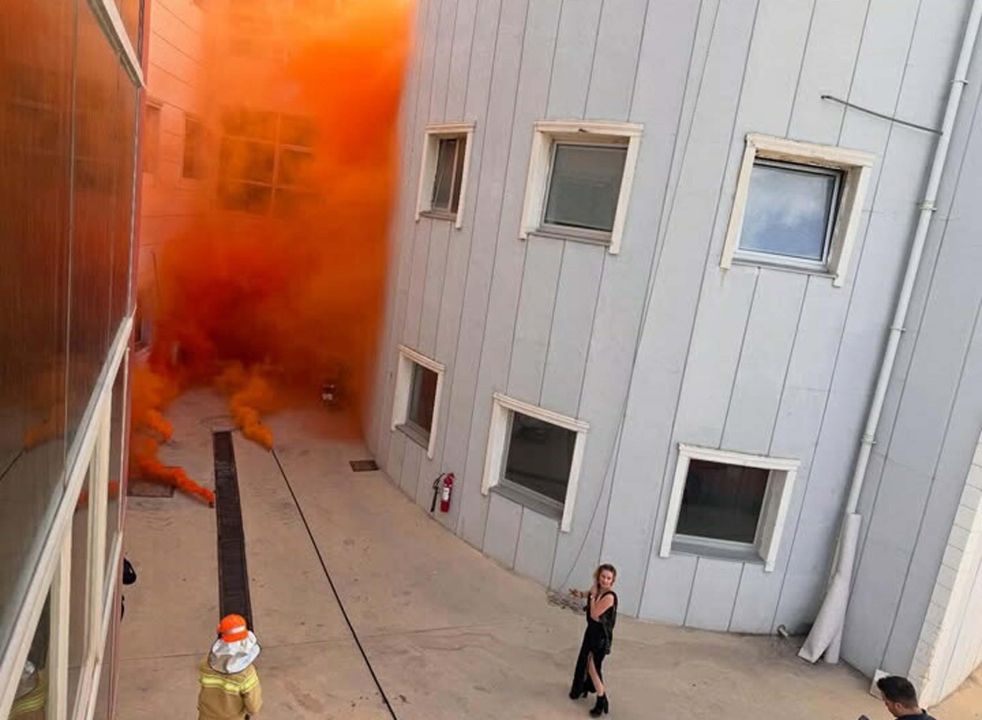 Datça Devlet Hastanesi'nde deprem ve yangın tatbikatı