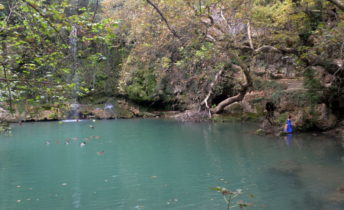 Rus turistlerin fotoğraf durağı: Kurşunlu Şelalesi