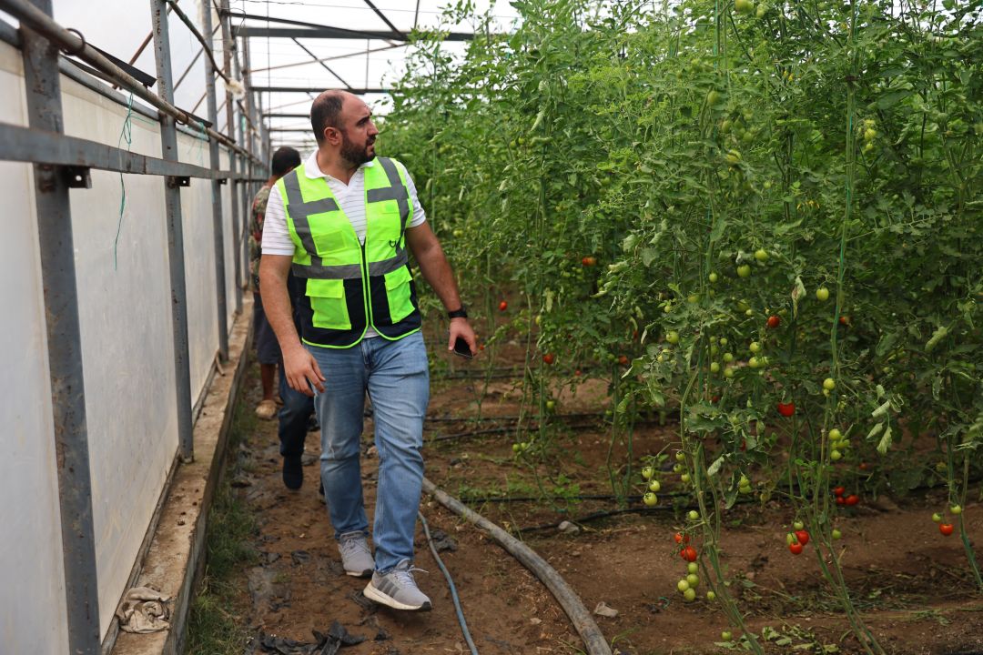 Serik'te hasar tespiti sürüyor