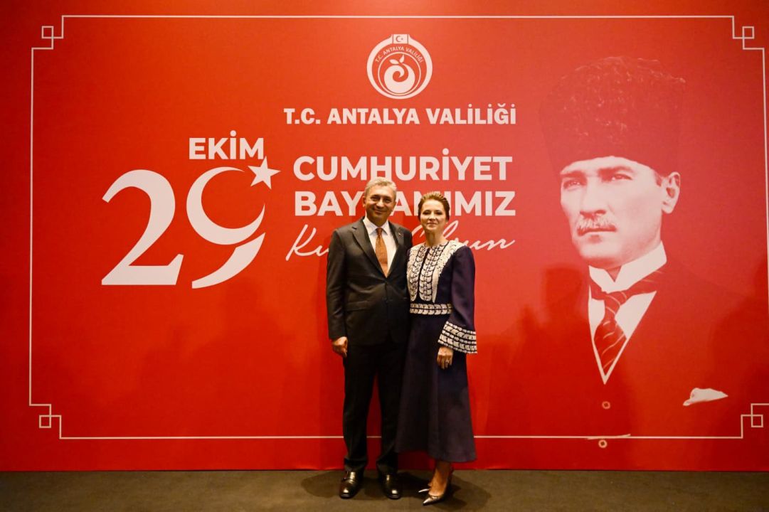 Cumhuriyetin 102'nci yılı resepsiyonla kutlandı
