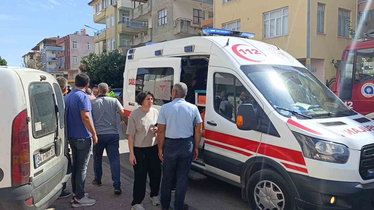 Yangında telef olduğu sanılan kedi dolabın arkasında saklanırken bulundu