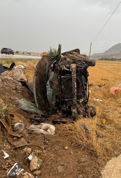 Burdur'da kaza: 5 yaralı