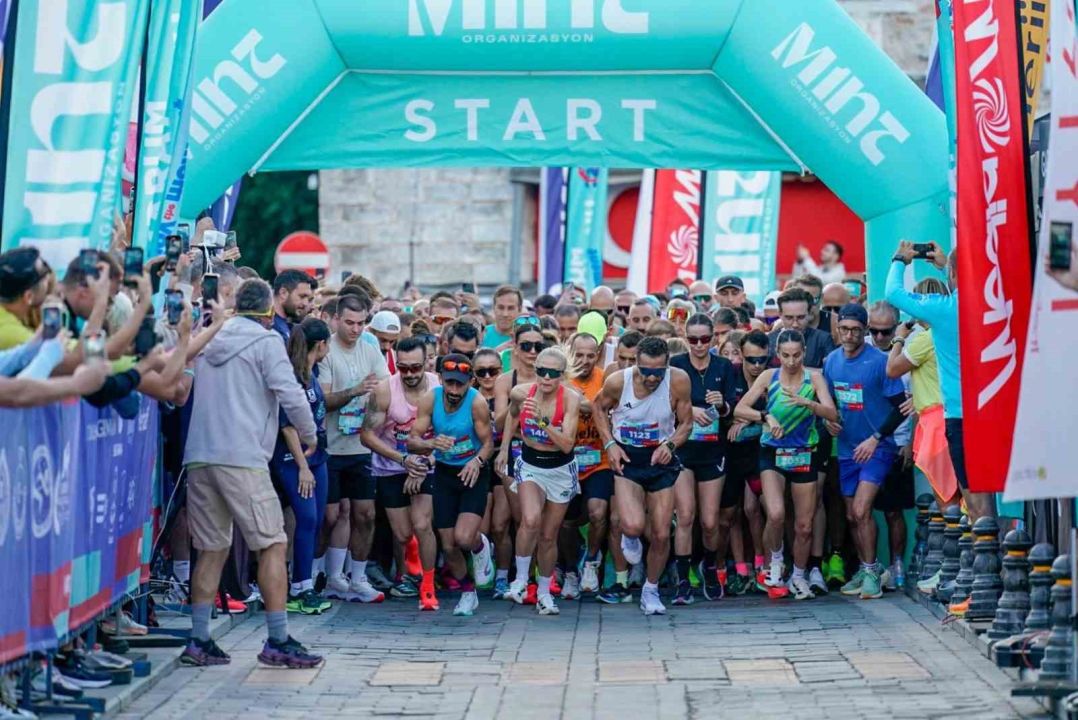 Bodrum’da yarı maraton heyecanı yaşandı